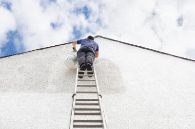 Peinture extérieure à Montrésor — façades et ravalement